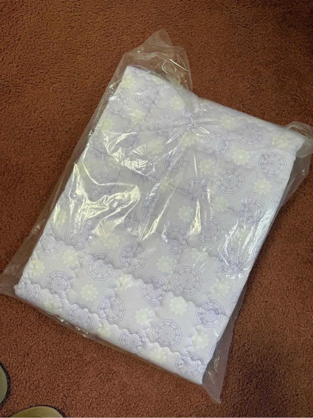 Richway Biomat 100% Cotton Pad Cover Lavender NWT